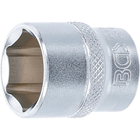 Douille pour Clé Six Pans 10 mm (3/8 ) - 15 mm Longueur - Acier Résistant - Précision et Durabilité - BGS