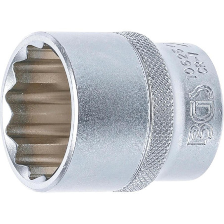 Douille pour Clé Douze Pans 12,5 mm (1/2 ) - 28 mm - Acier Résistant - Précision et Durabilité - BGS