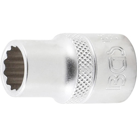 Douille pour Clé Douze Pans 12,5 mm (1/2 ) - 12 mm - Acier Résistant - Précision et Durabilité - BGS