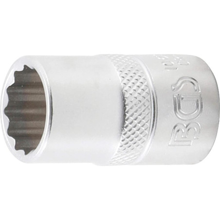 Douille pour Clé Douze Pans 12,5 mm (1/2 ) - 15 mm - Acier Résistant - Précision et Durabilité - BGS