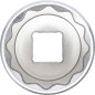 Douille pour Clé Douze Pans 12,5 mm (1/2) - Précision et Robustesse, Chrome-Vanadium - D-Work Douille pour Clé Douze Pans 12,5 mm (1/2) - Précision et Robustesse, Chrome-Vanadium - D-Work