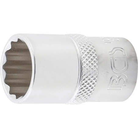 Douille pour Clé Douze Pans 12,5 mm (1/2) - 20 mm - Acier Résistant - Usage Professionnel - D-Work