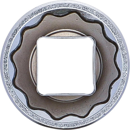 Douille pour Clé Douze Pans 12,5 mm (1/2) - 22 mm - Acier Résistant - Usage Professionnel - D-Work