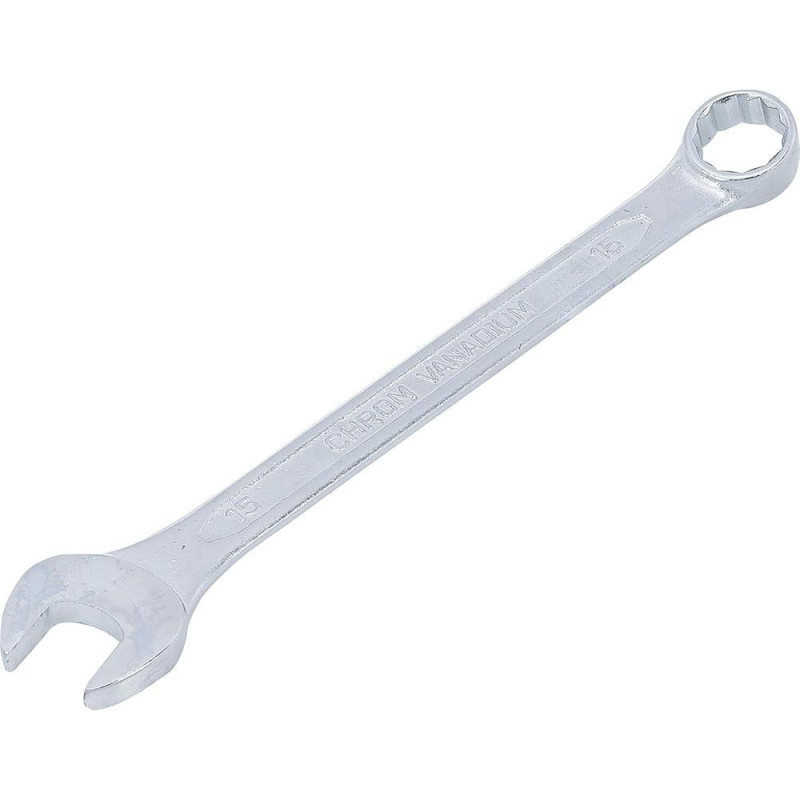 Clé Mixte 15 mm - Acier, Précision et Robustesse, Pro - D-Work Clé Mixte 15 mm - Acier, Précision et Robustesse, Pro - D-Work