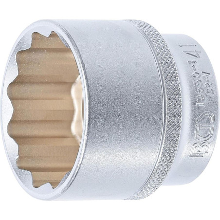 Douille pour Clé Douze Pans 12,5 mm (1/2 ) 41 mm - Acier Résistant - Précision et Durabilité - BGS