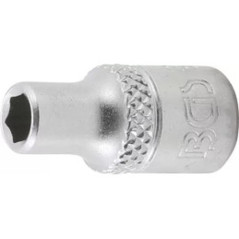 Douille pour Clé Six Pans 6,3 mm (1/4) - Acier, Compacte et Précise, Zones Difficiles - D-Work