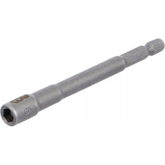 Douille pour Clé Six Pans 6,3 mm (1/4), Acier, Compacte et Précise, Zones Difficiles - D-Work