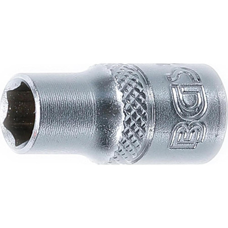 Douille pour Clé Six Pans 6,3 mm (1/4 ) - Acier, Compacte et Précise - BGS