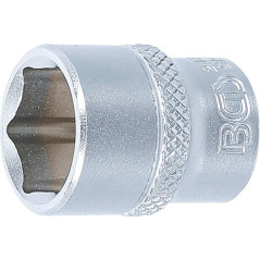 Douille pour Clé Six Pans 6,3 mm (1/4 ) - Acier, Compacte et Précise - BGS