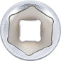 Douille pour Clé Six Pans 6,3 mm (1/4) - Acier, Compacte et Précise, Zones Difficiles - D-Work Douille pour Clé Six Pans 6,3 mm (1/4) - Acier, Compacte et Précise, Zones Difficiles - D-Work