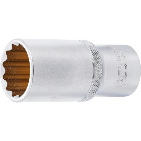 Douille à Douze Pans Longue 12,5 mm (1/2 ) - 26 mm - Acier Résistant - Précision et Durabilité - BGS
