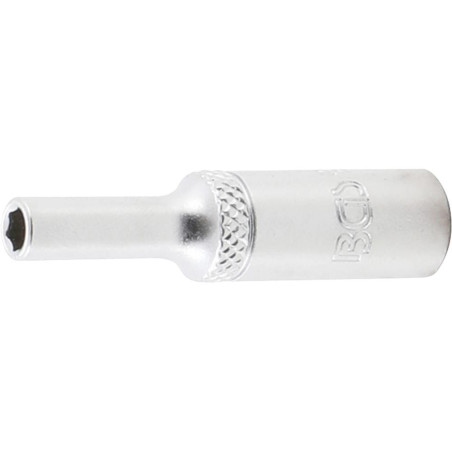 Douille pour Clé Six Pans Longue 6,3 mm (1/4 ) - Acier Résistant - Précision et Durabilité - BGS