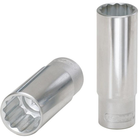Douille Longue 12 Pans 12,5 mm (1/2 ) - 14 mm - Précision et Durabilité - BGS