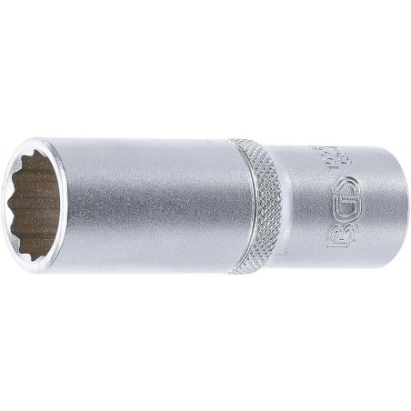 Douille Longue 12,5 mm (1/2 ) - 18 mm, Douze Pans - Précision et Durabilité - BGS