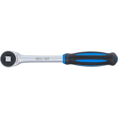 Cliquet Réversible Poignée Rotative 12,5 mm (1/2 ) - Acier, Ergonomique et Pratique - BGS