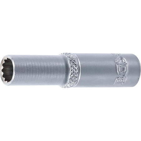 Douille Longue 6,3 mm (1/4) - Douze Pans - Précision et Durabilité, Acier, Zones Difficiles - D-Work
