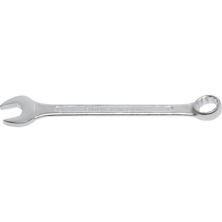 Clé Mixte 21 mm - Précision et Robustesse, Zones Difficiles, Acier, 24,5 cm - D-Work