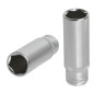 Douille Longue 6,3 mm (1/4) - Précision et Durabilité, Acier, Zones Difficiles - D-Work Douille Longue 6,3 mm (1/4) - Précision et Durabilité, Acier, Zones Difficiles - D-Work