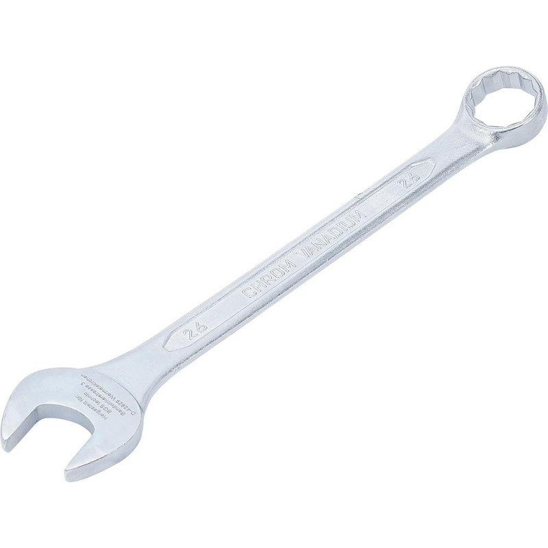 Clé Mixte 26 mm - Acier Résistant - Prise et Serrage Fiables - BGS