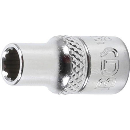 Douille pour Clé Douze Pans 6,3 mm (1/4 ) - 4,5 mm - Précision et Robustesse - BGS