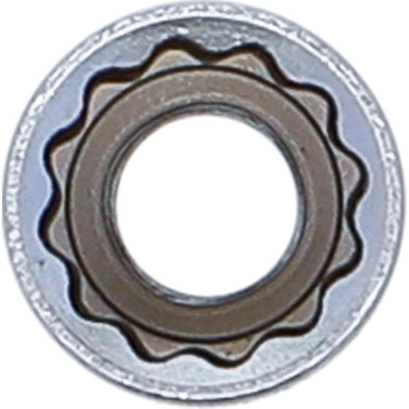 Douille pour Clé Douze Pans 6,3 mm (1/4 ) - 9 mm - Acier Résistant - Usage Précis et Durable - BGS