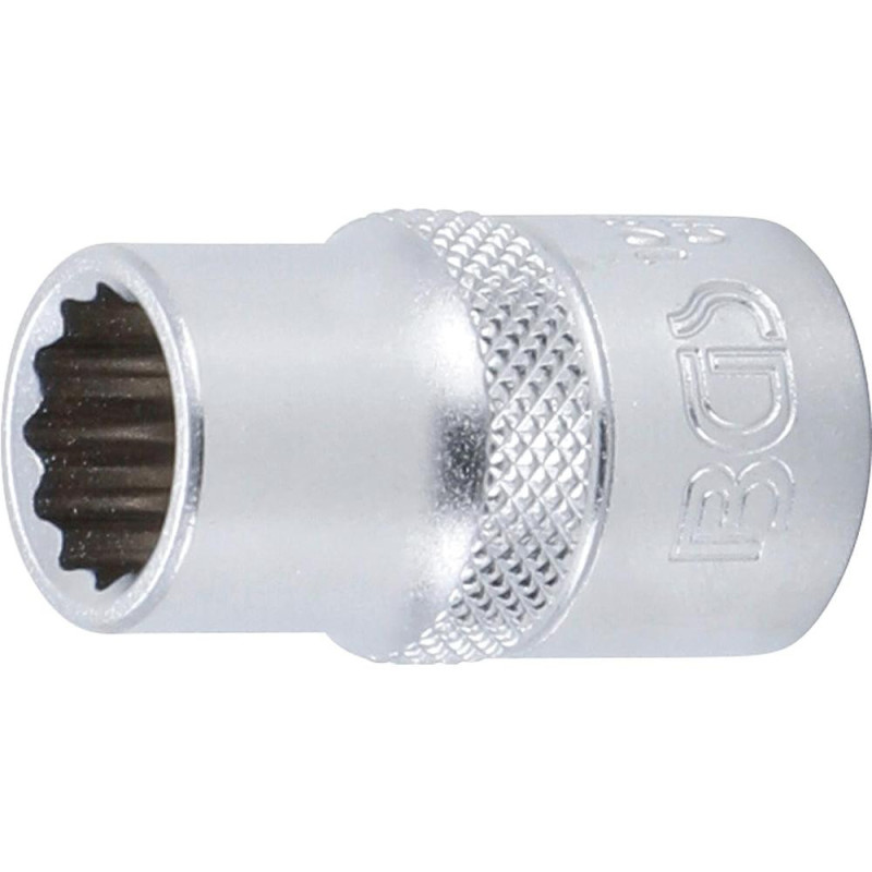 Douille pour Clé Douze Pans 12,5 mm (1/2) - Acier Résistant - Utilisation Polyvalente - D-Work
