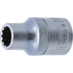 Douille pour Clé Douze Pans 12,5 mm (1/2) - Acier Résistant - Utilisation Polyvalente - D-Work
