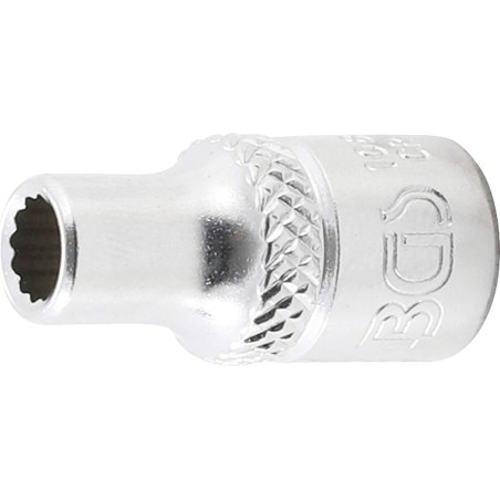 Douille pour Clé Douze Pans 6,3 mm (1/4 ) - Acier, Précision et Robustesse - BGS
