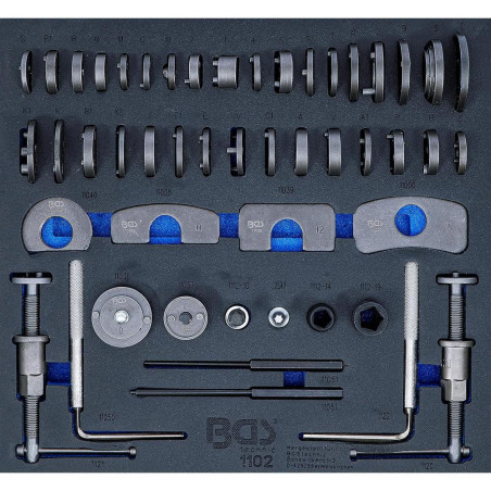 Insert de Servante d Atelier 2/3 - Jeu de 50 Repousse-Pistons - Organisation et Praticité, Acier - D-Work