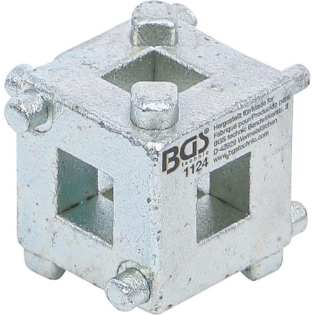 Cube Repousse-Pistons 10 mm (3/8) - Outil Précis pour Freins, Acier, Pro - D-Work