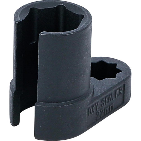 Douille pour Sonde Lambda avec Angle 12,5 mm (1/2 ) Double Carré 22 mm - Fente 11 mm - Précision et Robustesse - BGS