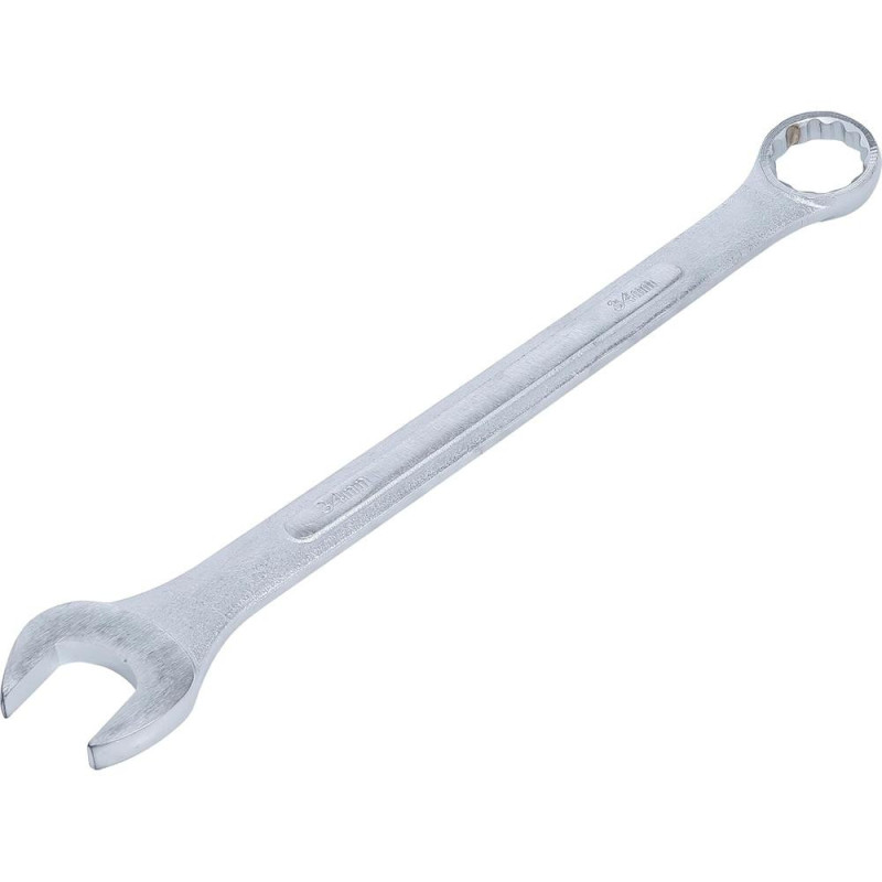 Clé Mixte 34 mm - Acier Résistant - Outil de Serrage Polyvalent - BGS