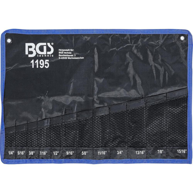 Poche Vide Tetron pour Art. 1195 - 13,8x3,2x18,9 cm - Léger et Résistant - BGS