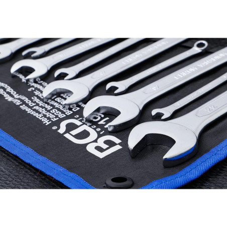 Jeu de Clés Mixtes 6-22 mm - 12 pcs - Acier Résistant et Précision Professionnelle - D-Work