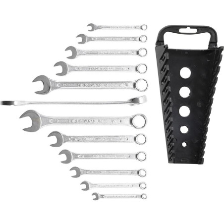 Jeu de Clés Mixtes 6-22 mm - 12 Pièces - Acier Résistant et Précision Professionnelle - BGS