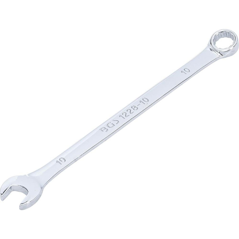 Clé Mixte Extra Longue 10 mm - Acier Résistant - Précision et Confort d Utilisation - BGS