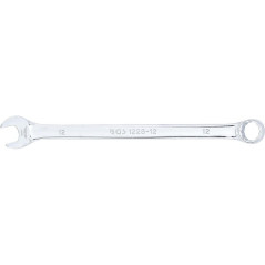 Clé Mixte Extra Longue 12 mm - Précision et Confort d Utilisation, Zones Difficiles - Acier Résistant - D-Work