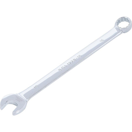 Clé Mixte Extra Longue 16 mm - Précision et Confort d Utilisation, Zones Difficiles, Acier Résistant - D-Work