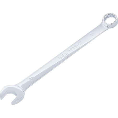 Clé Mixte Extra Longue 21 mm - Précision et Confort d Utilisation, Zones Difficiles - Acier Résistant - D-Work