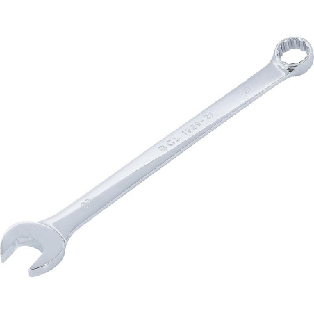 Clé Mixte Extra Longue 27 mm - Précision et Confort d Utilisation, Zones Difficiles, Acier Résistant - D-Work