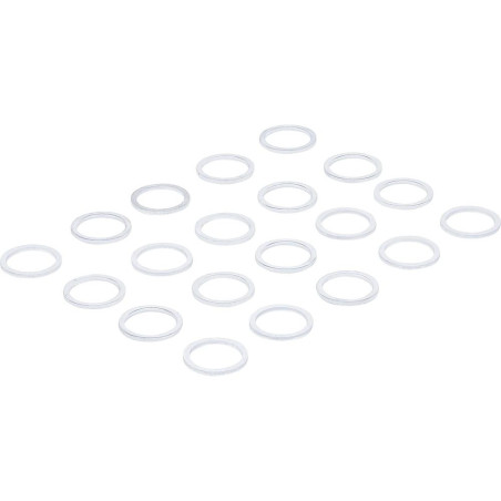 Assortiment de Joints d Étanchéité 20 Pièces Ø15/18,5 mm - - Étanchéité Fiable et Pratique - BGS