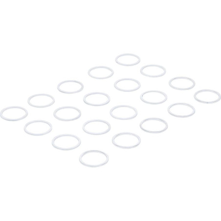Assortiment de Joints d Étanchéité 20 Pièces Ø20/23,5 mm - - Étanchéité Fiable et Durable - BGS