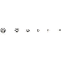 Assortiment de Rivets Pop 150 Pièces - Acier, Ø3.2 à 4.8 mm - Fixation Solide et Polyvalente - BGS