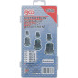 Assortiment d Écrous Rivets Aluminium 150 Pièces - Léger et Résistant - - BGS