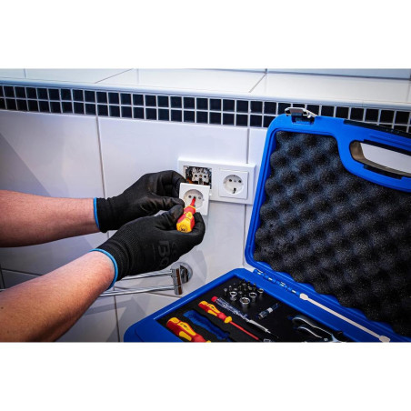 Jeu d Outils Sanitaire et Chauffage 29 pcs - Acier, Coffret Complet - Polyvalence et Praticité - D-Work