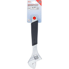 Clé à Molette avec Poignée Plastique - Ouverture Max 36 mm - Précision et Confort d Utilisation - D-Work