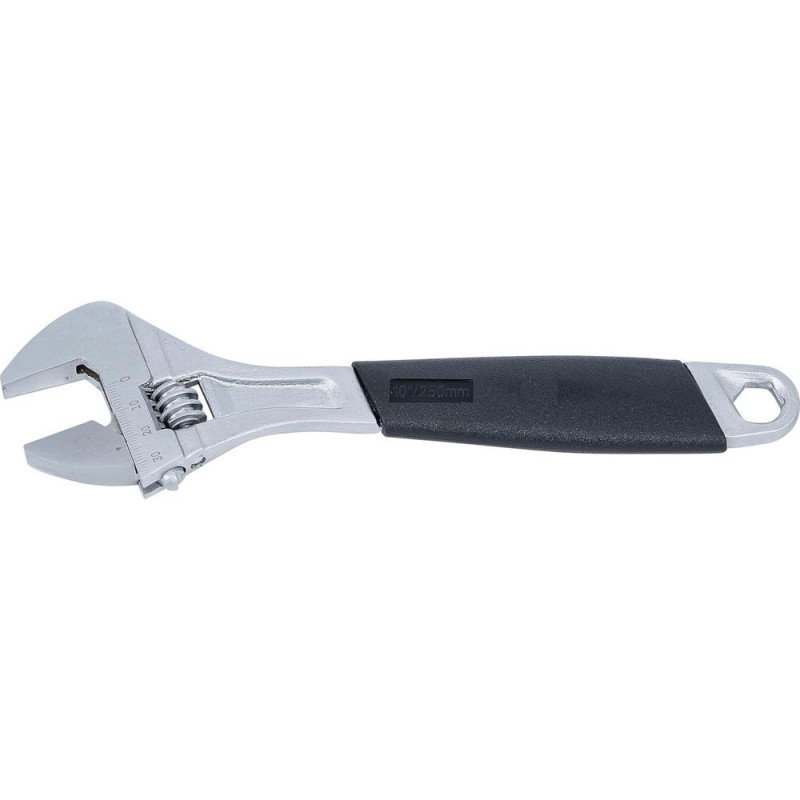 Clé à Molette avec Poignée Plastique - Ouverture Max 30 mm - Prise Ferme et Confort d Utilisation - - BGS