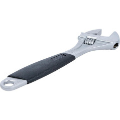 Clé à Molette avec Poignée Plastique - Ouverture Max 30 mm - Prise Ferme et Confort d Utilisation - - BGS