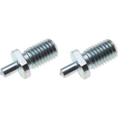 Paire de Tenons D.4 mm - Fixation Précise et Durable, Acier - D-Work
