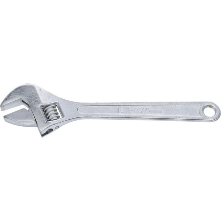 Clé à molette 375 mm - 40 mm d ouverture - Acier robuste - Ajustement précis et polyvalent - BGS